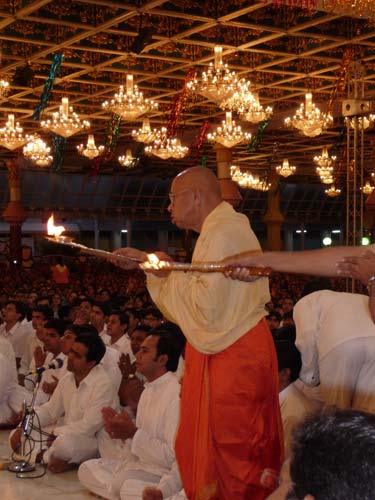Arathi in Prasanthi Nilaym