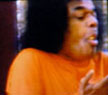 Swami producing the lingam