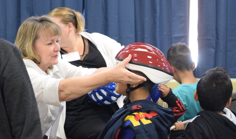 Health Fair - Bicycle Helmets