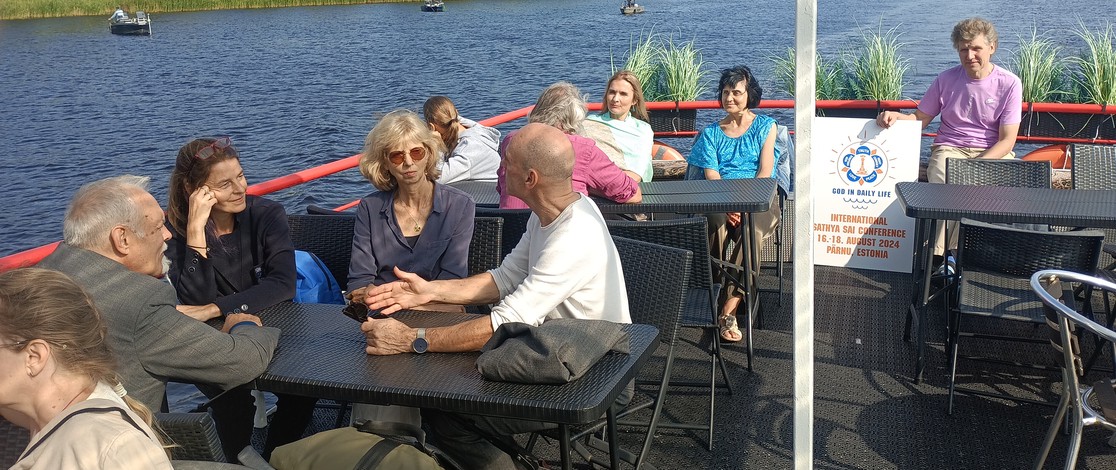 Estonia Conference Group in a Boat Picture 4