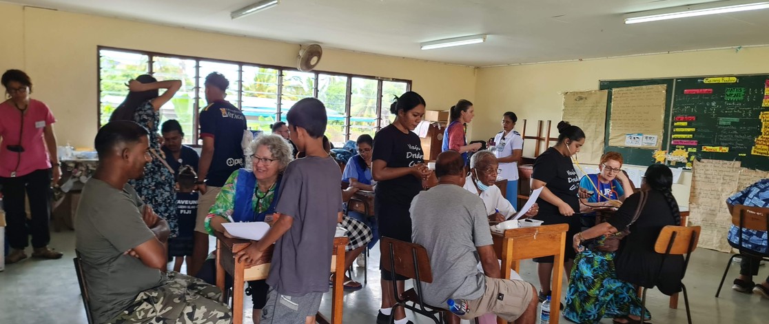 Fiji Medcical Camp Consultations 1