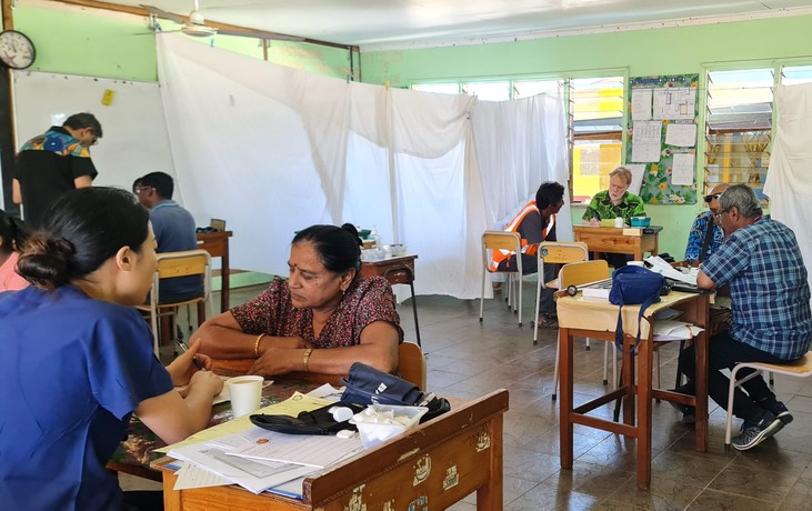Fiji Medcical Camp Consultations 3