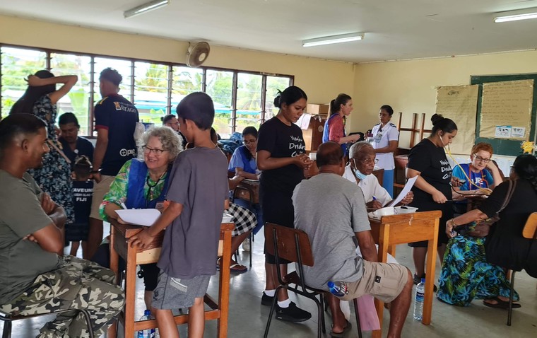 Fiji Medcical Camp Consultations