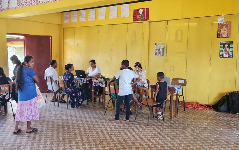 Fiji Medical Camp Patient Consultations