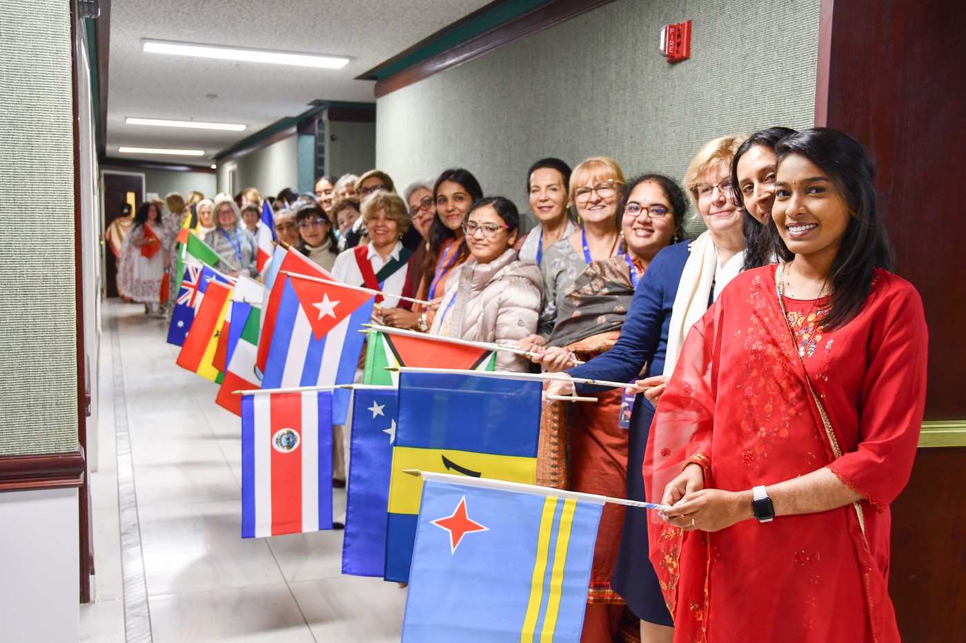 Delegates at the 11th World Conference