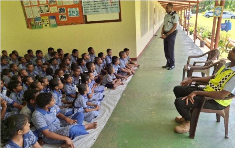 Fiji Sathya Sai School Police Safety Talk 03