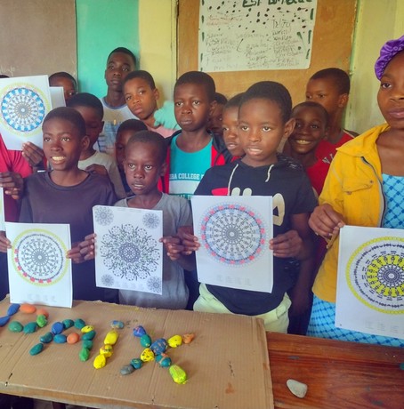 Haiti Saturdayclub Peace Mandala Art 01