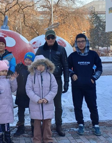 Kazakhstan Theater Visit Family Group 05