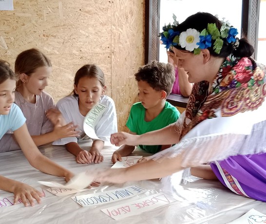 Russia Siberia Childrens Festival Craft Table 11