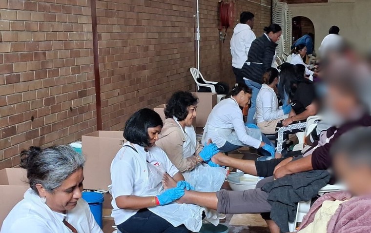South Africa Elderly Foot Care 01