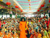 19 November morning: Students with Bhagawan after dance programme